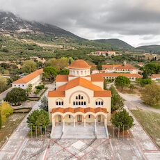 A scenic view of Kefalonia, Greece, showcasing half of a picturesque trip filled with stunning landscapes, charming villages, and captivating cultural experiences.
