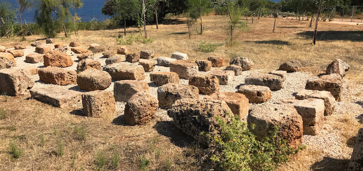 roman ruins skala kefalonia trip